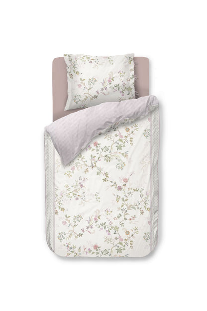 Bustani Duvet Cover - White
