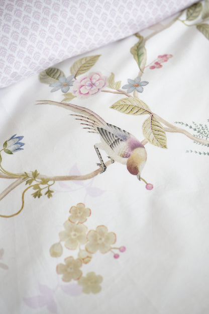 Bustani Duvet Cover - White