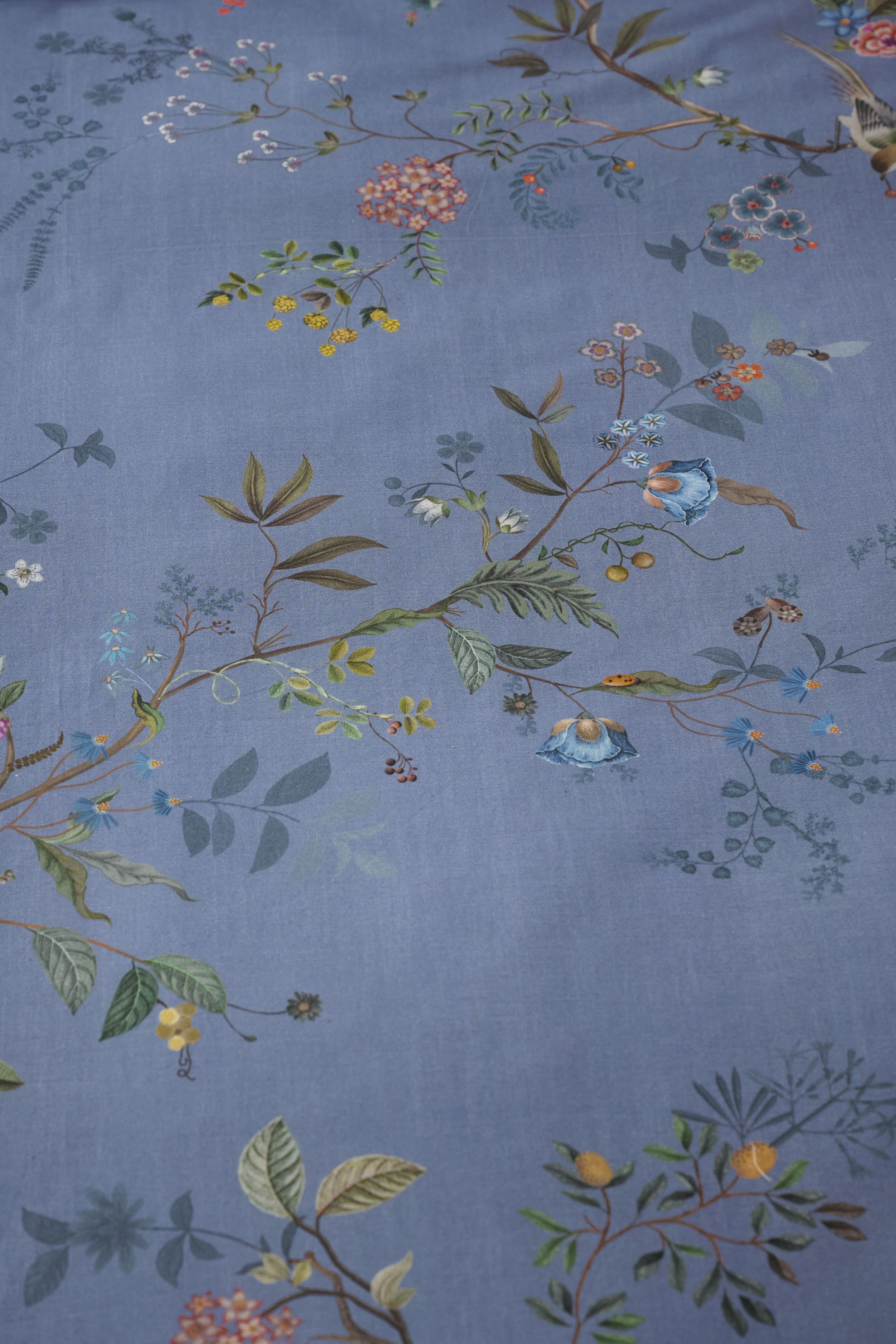 Bustani Duvet Cover - Blue
