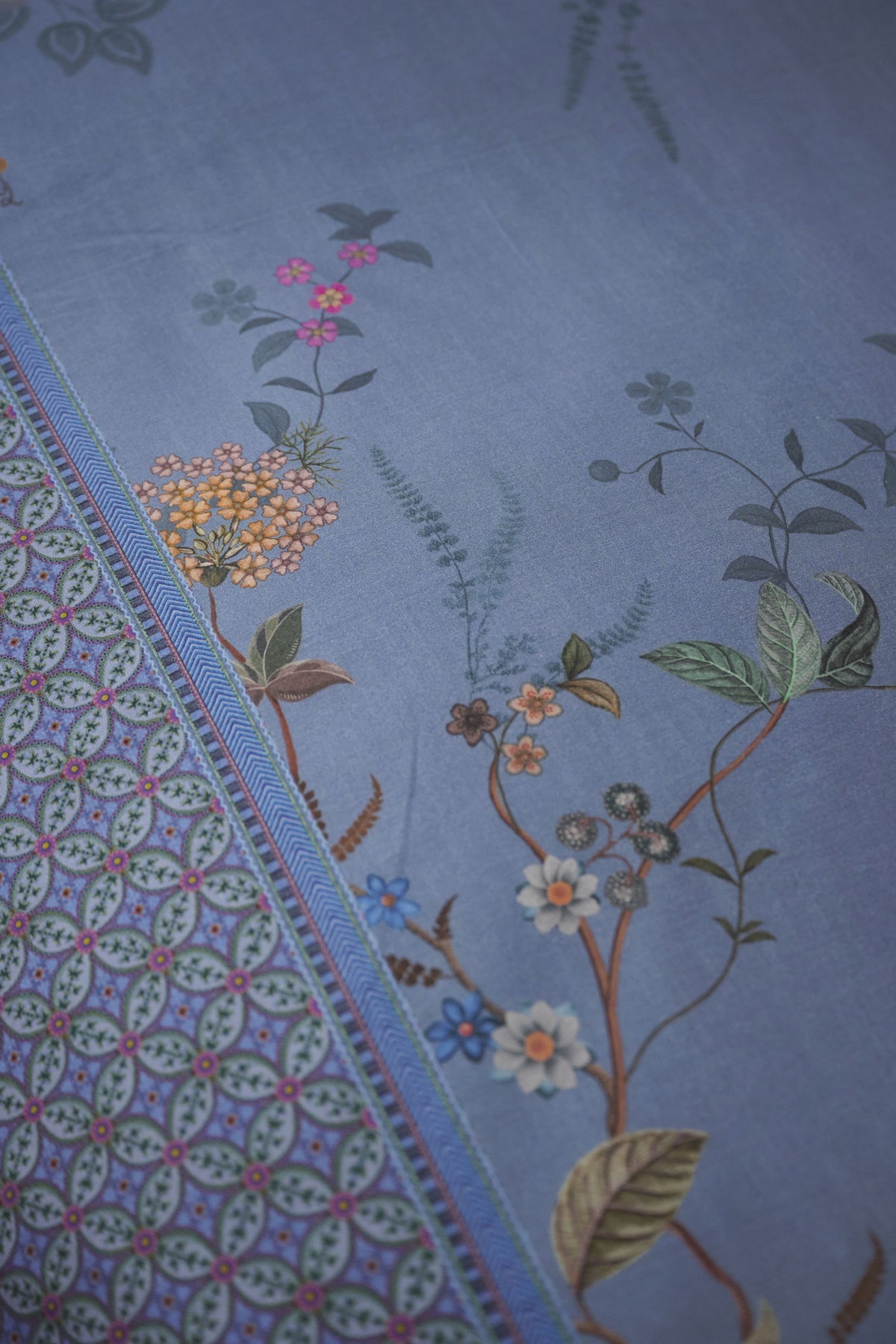 Pip Studio Bustani Decoratiekussen - Blauw