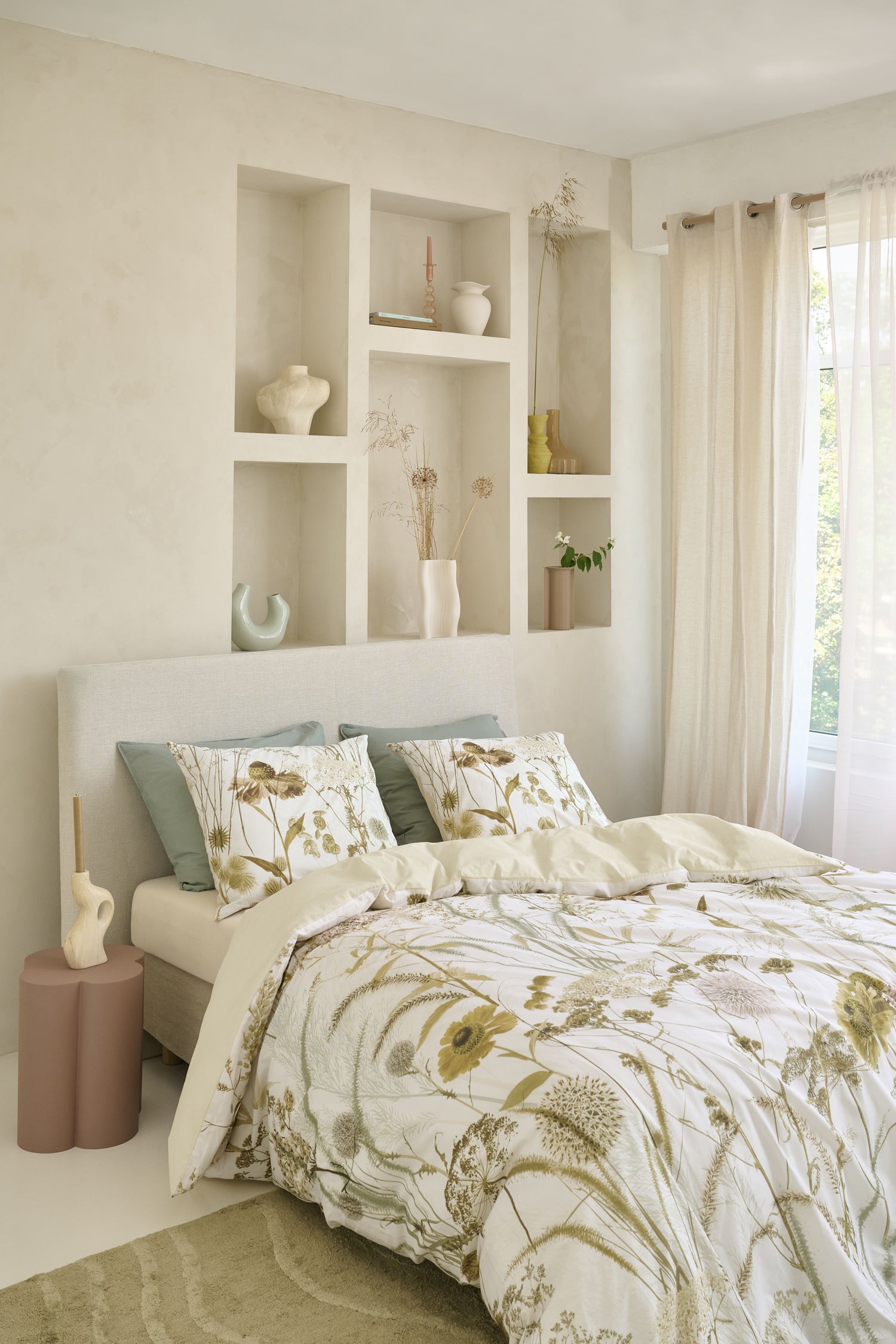 Cely Dekbedovertrek - Naturel