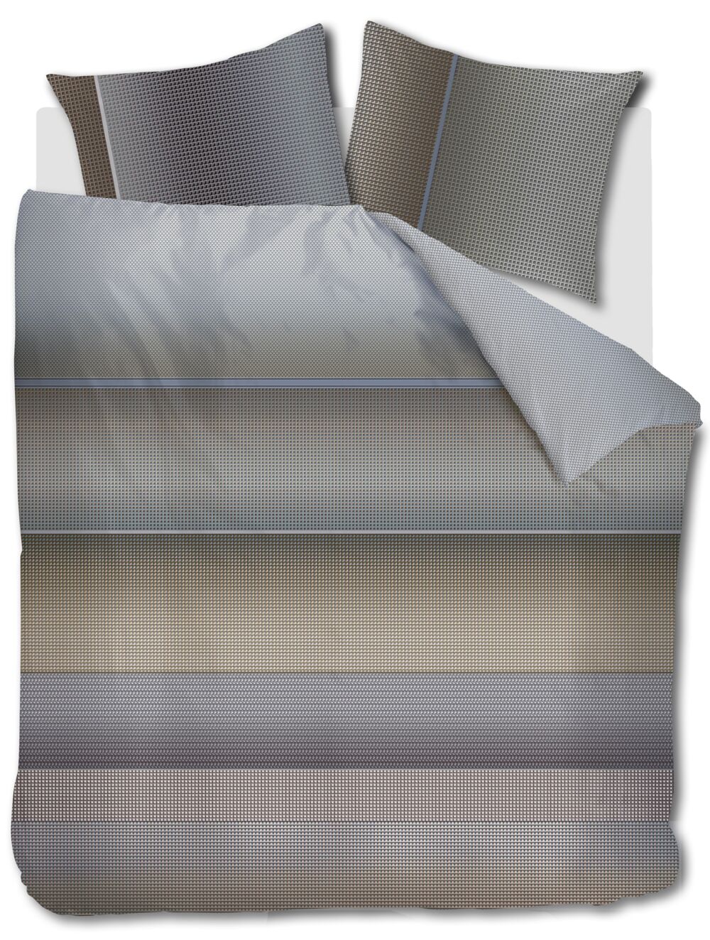 Charlottesville Duvet Cover - Blue-Grey