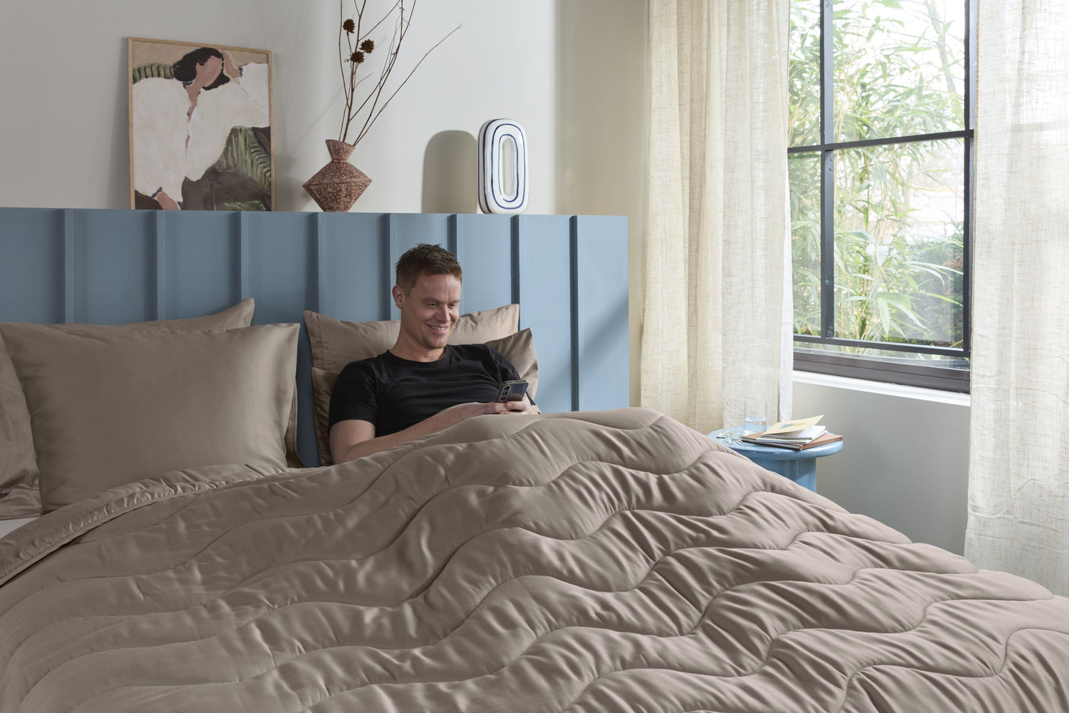 Beddinghouse Cocoon Lazy Duvet WB Dekbedden - Taupe