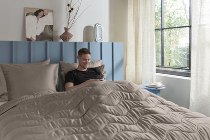 Beddinghouse Cocoon Lazy Duvet WB Dekbedden - Taupe