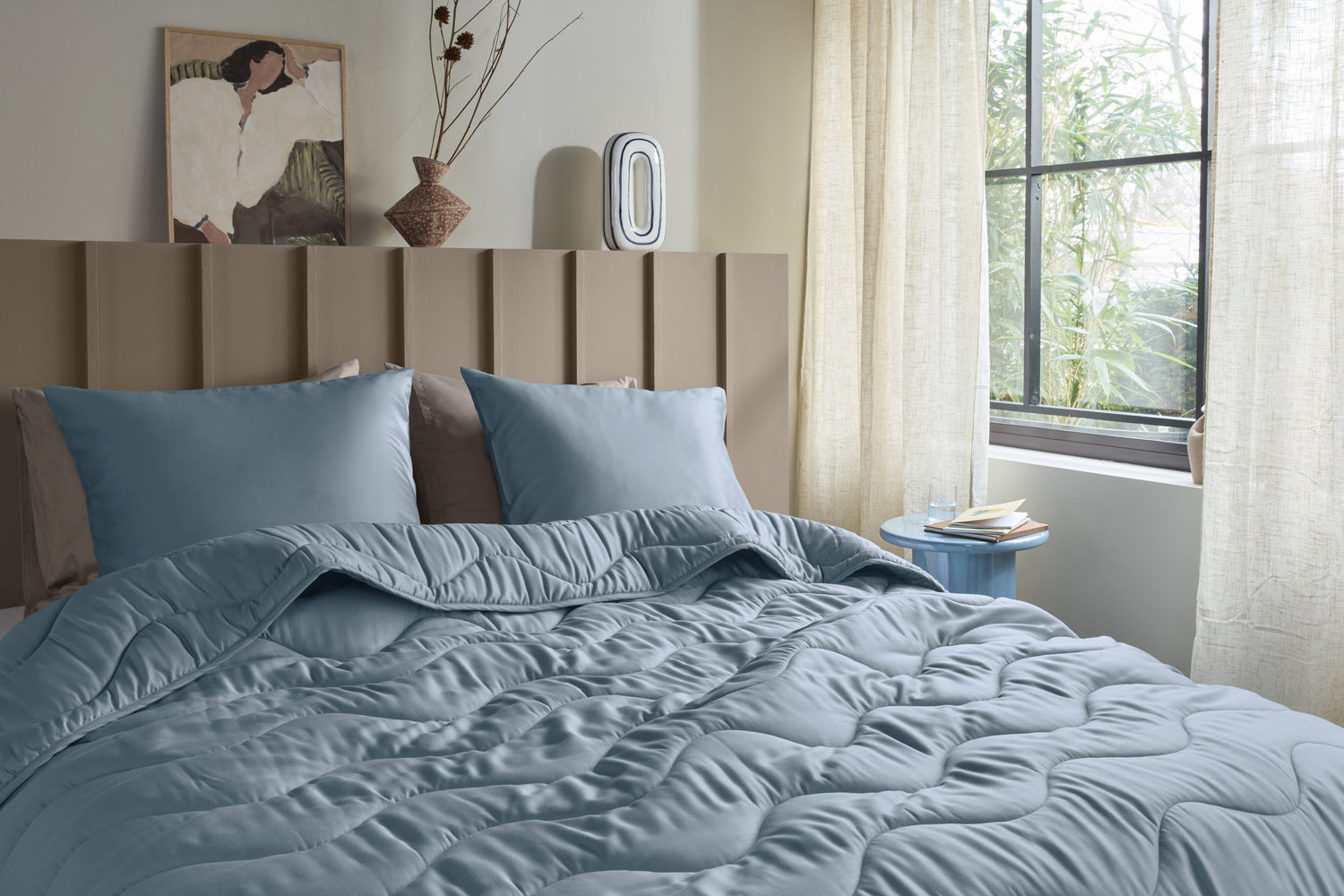 Beddinghouse Cocoon Lazy Duvet WB Dekbedden - Blauwgrijs