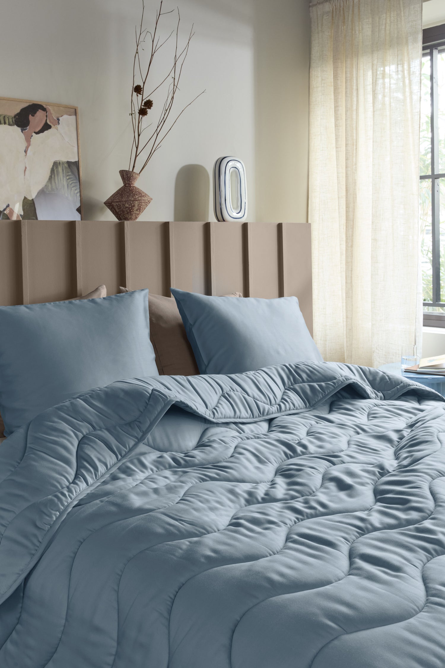 Beddinghouse Cocoon Lazy Duvet WB Dekbedden - Blauwgrijs