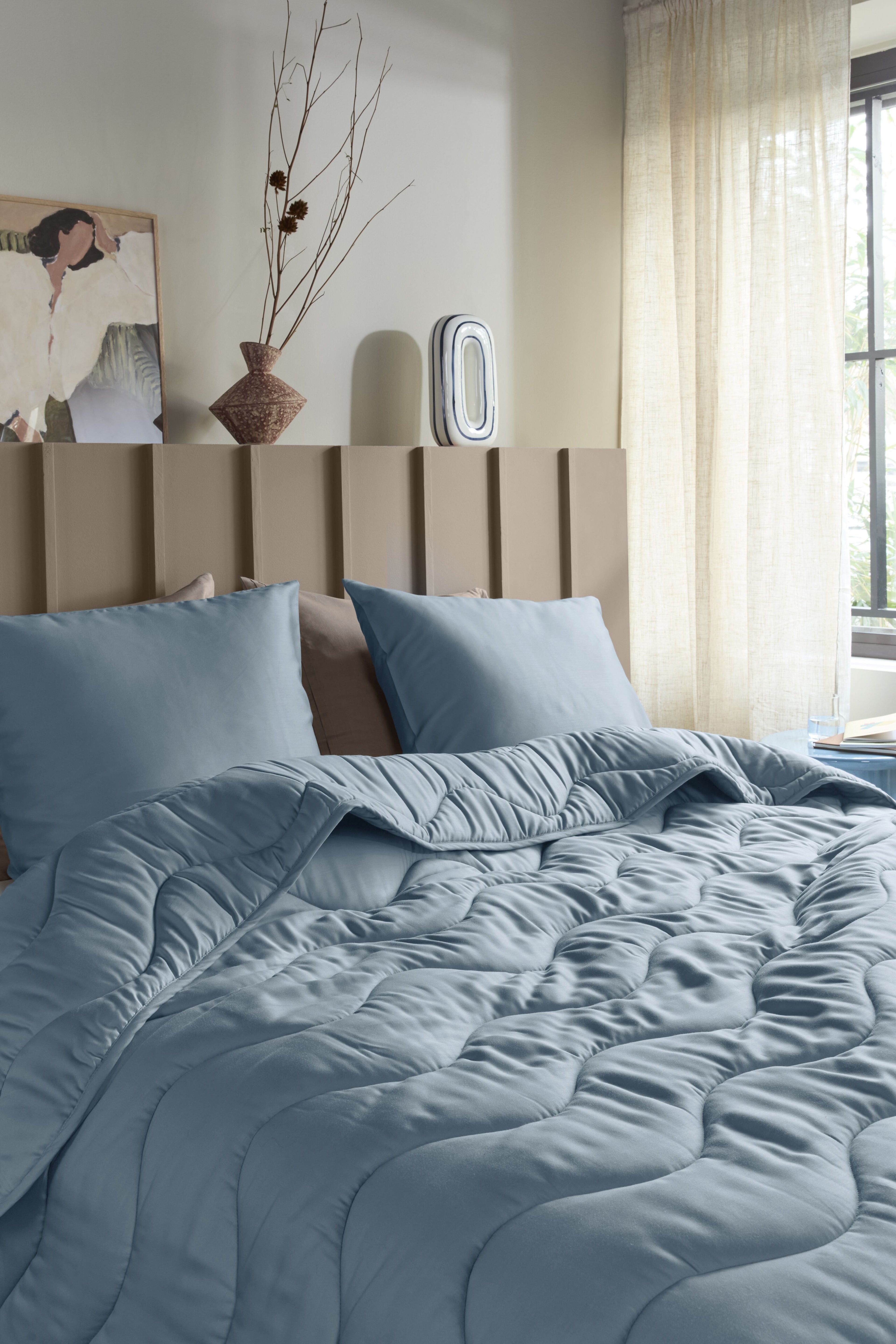 Beddinghouse Cocoon Lazy Duvet WB Dekbedden - Blauwgrijs