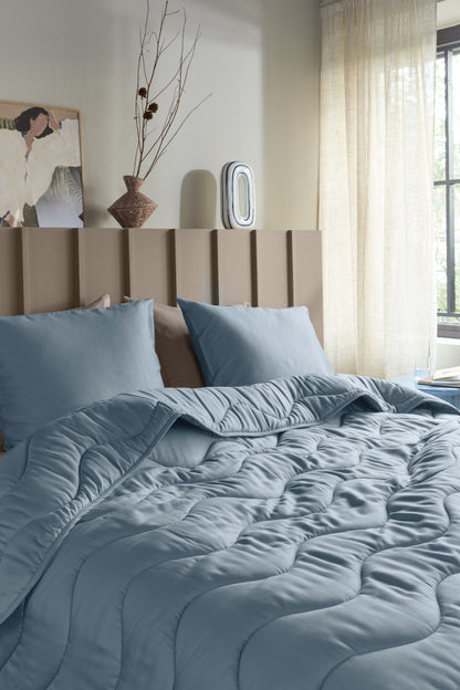 Beddinghouse Cocoon Lazy Duvet WB Dekbedden - Blauwgrijs