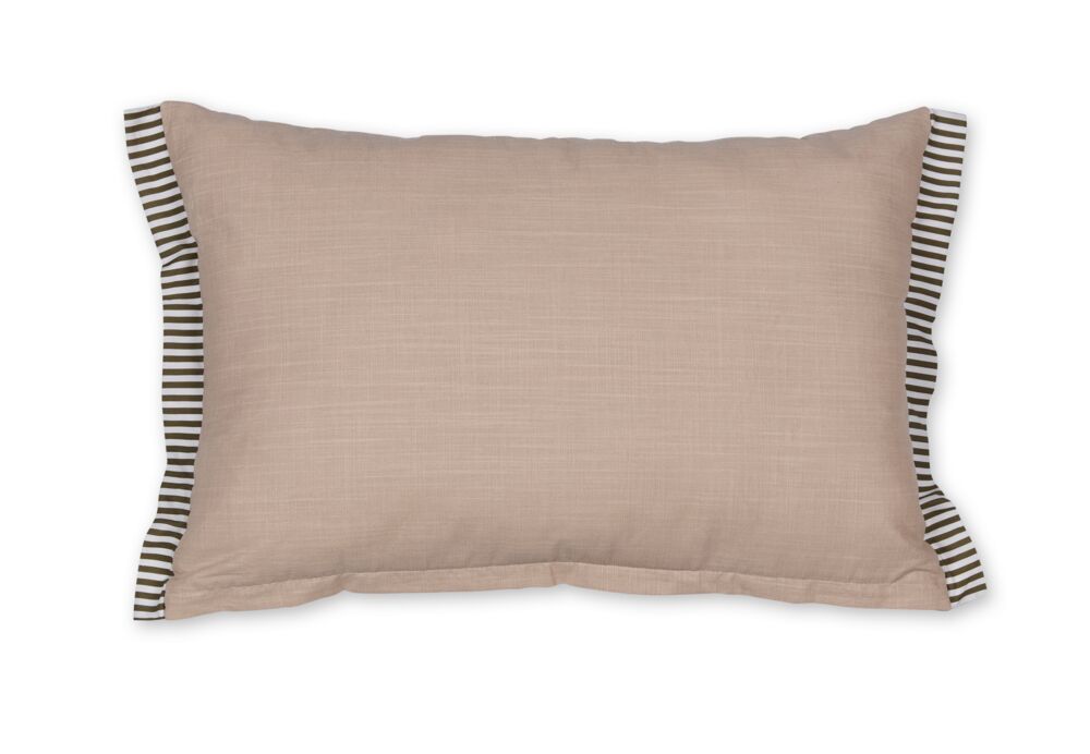 vtwonen Cozy Slub Decorative Pillow - Soft Pink