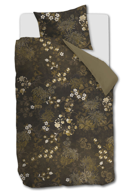 Beddinghouse Darcy Dekbedovertrek - Olive Green