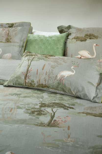 Pip Studio Darjeeling Days Decoratiekussen - Groen