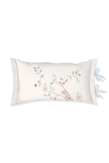 Pip Studio Desi Garden Decoratiekussen - Gebroken wit