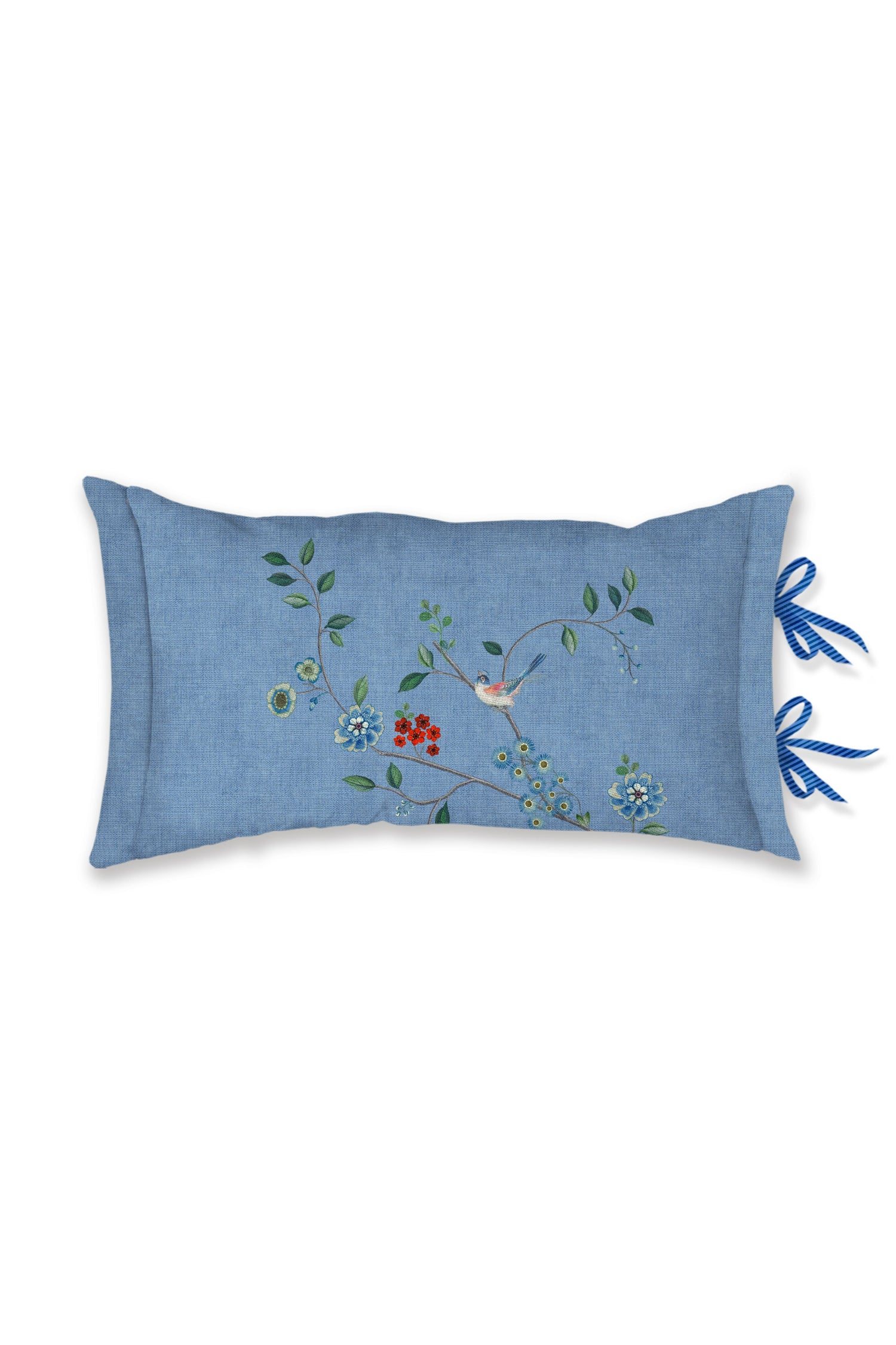 Pip Studio Desi Garden Decoratiekussen - Blauw