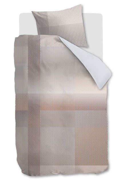 Digital Weave Duvet Cover - Grey Green
