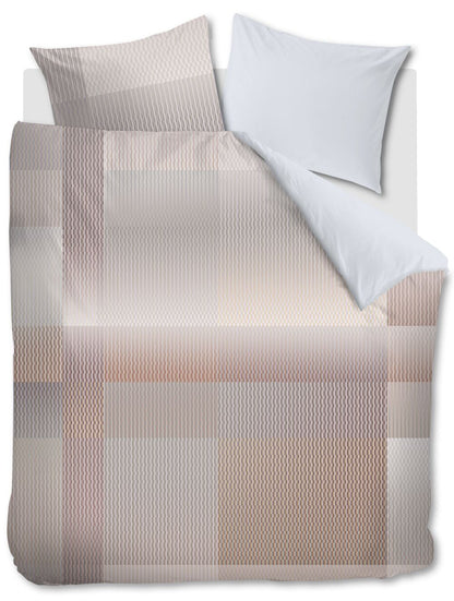 Digital Weave Duvet Cover - Grey Green