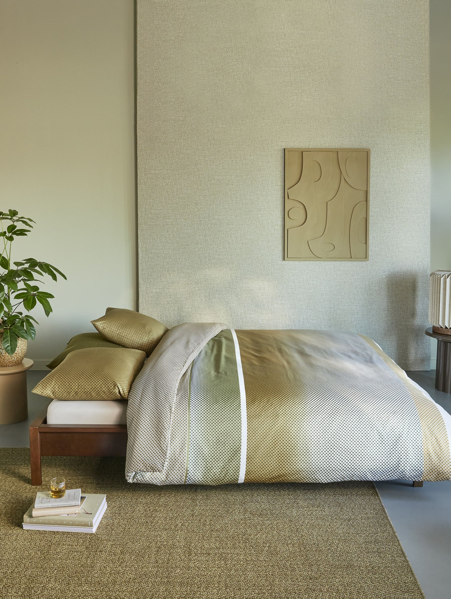 Elvi Dekbedovertrek - Groen