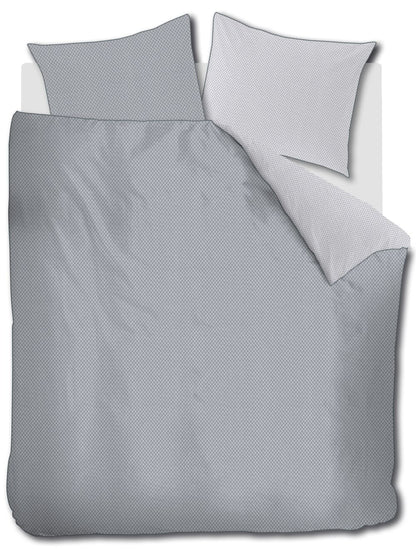 Emery Duvet Cover - Blue-Grey