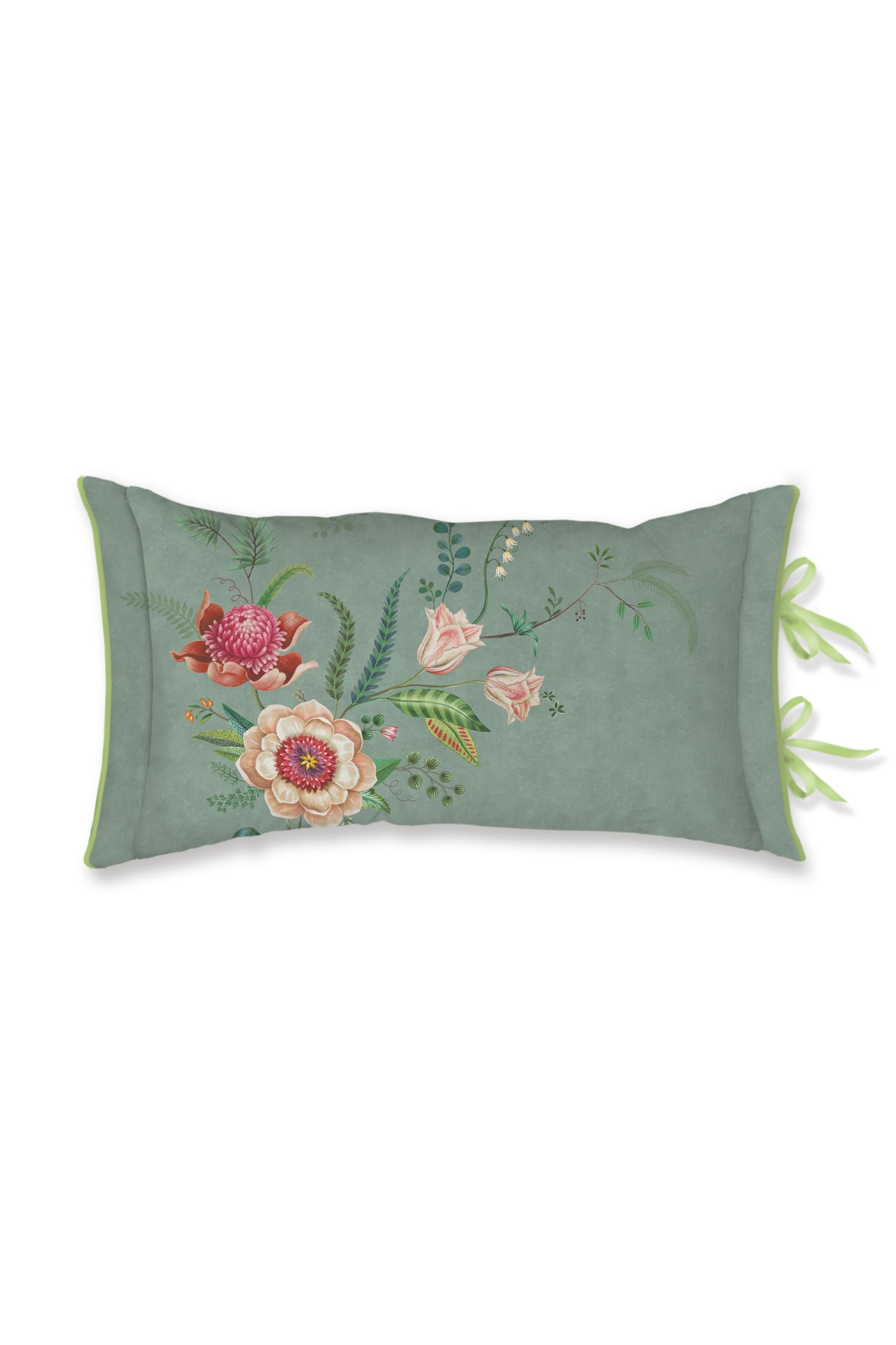 Pip Studio Everbloom Decoratiekussen - Groen