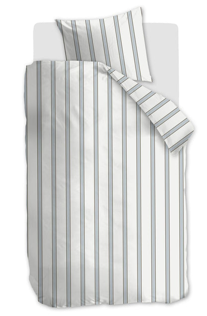 Fun Stripe Dekbedovertrek - Blauw