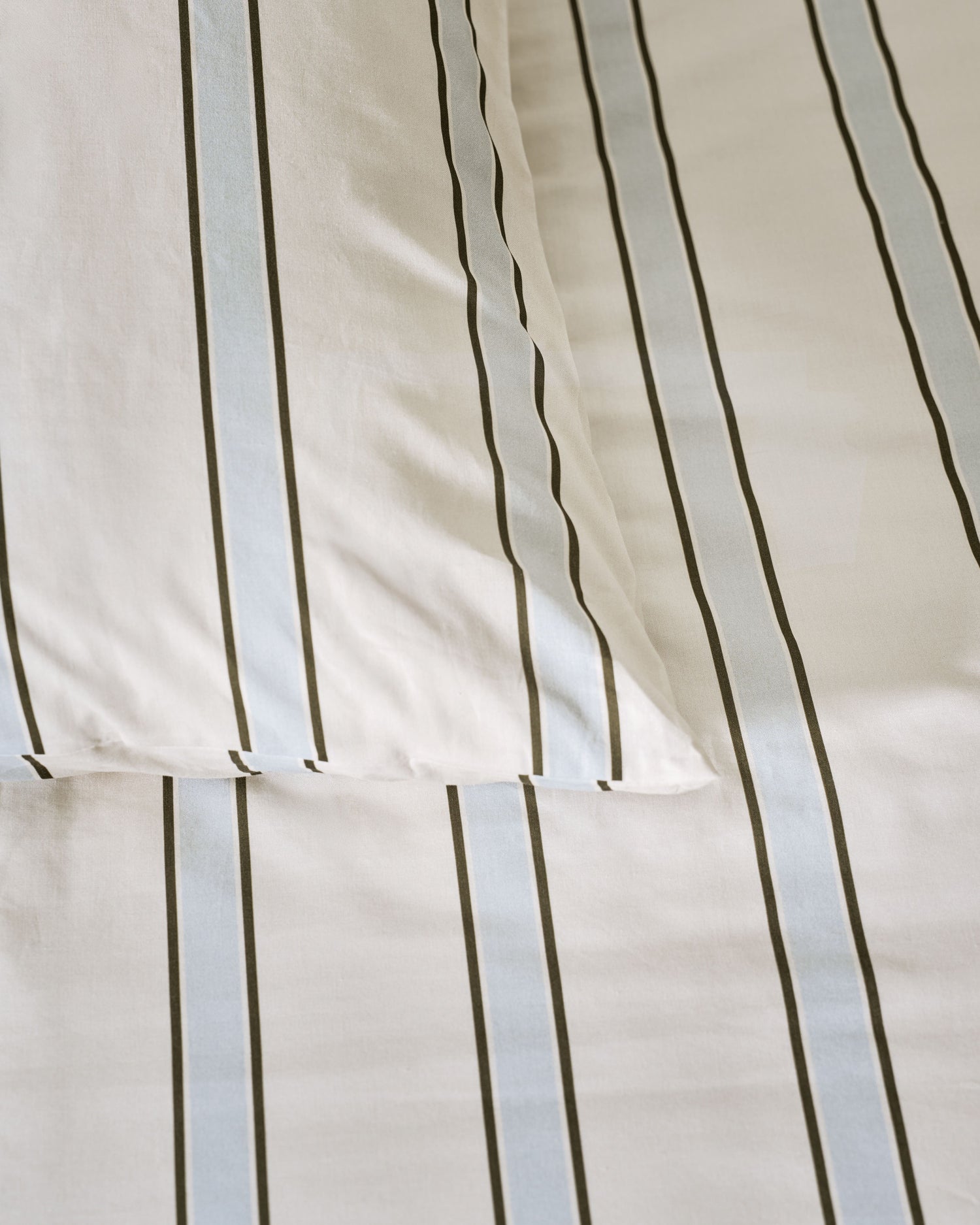 Fun Stripe Dekbedovertrek - Blauw
