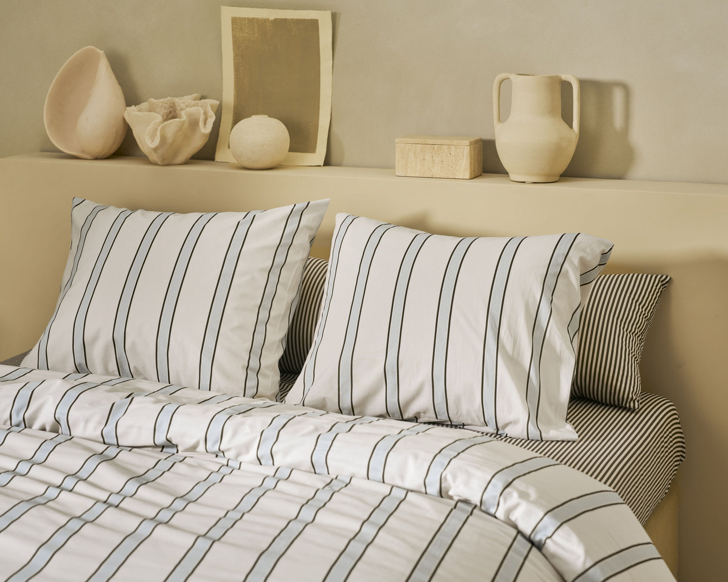 Fun Stripe Dekbedovertrek - Blauw