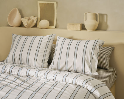 Fun Stripe Dekbedovertrek - Blauw