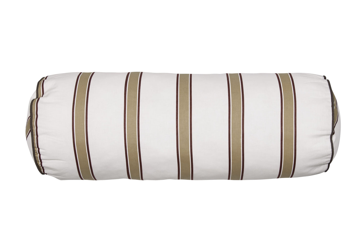 vtwonen Fun Stripe Round Decoratiekussen - Zand