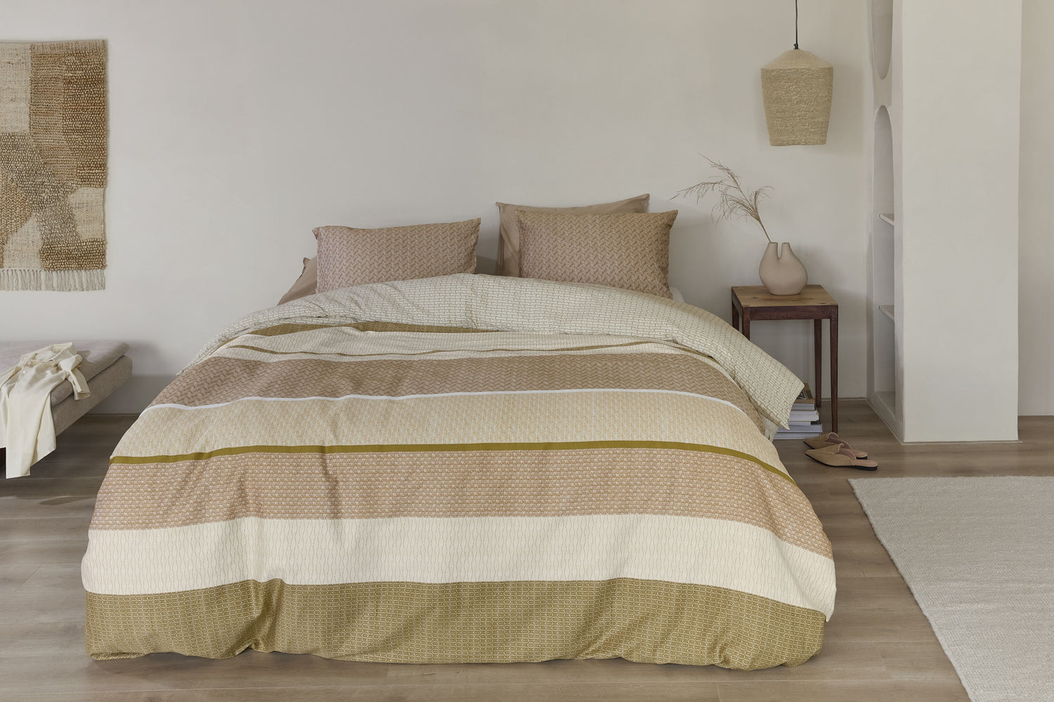 Hilde Duvet Cover - Natural
