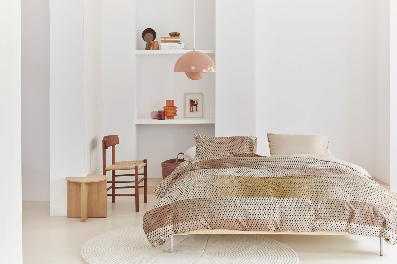 Hollywood Boulevard Duvet Cover - Sand