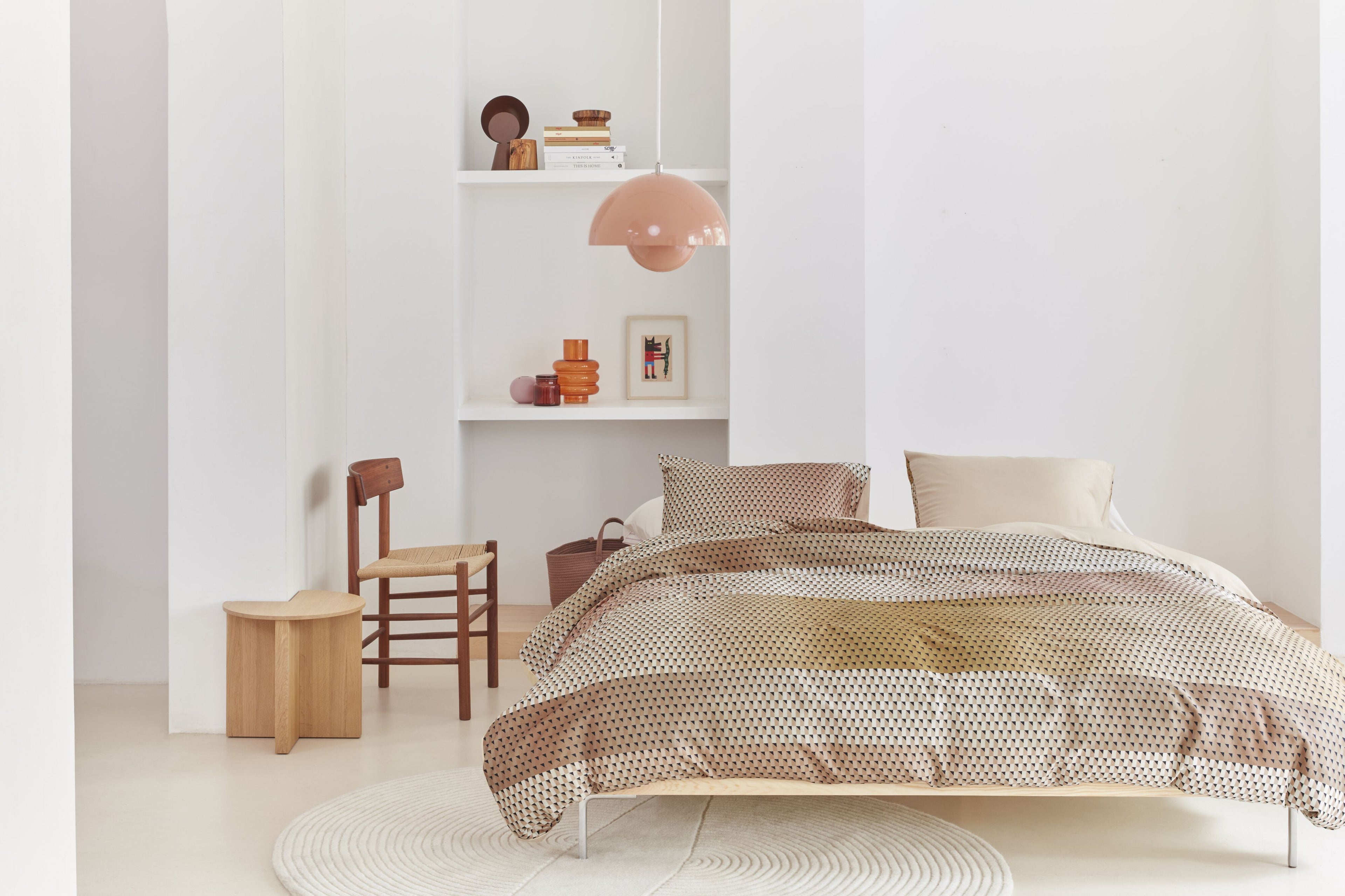 Hollywood Boulevard Duvet Cover - Sand