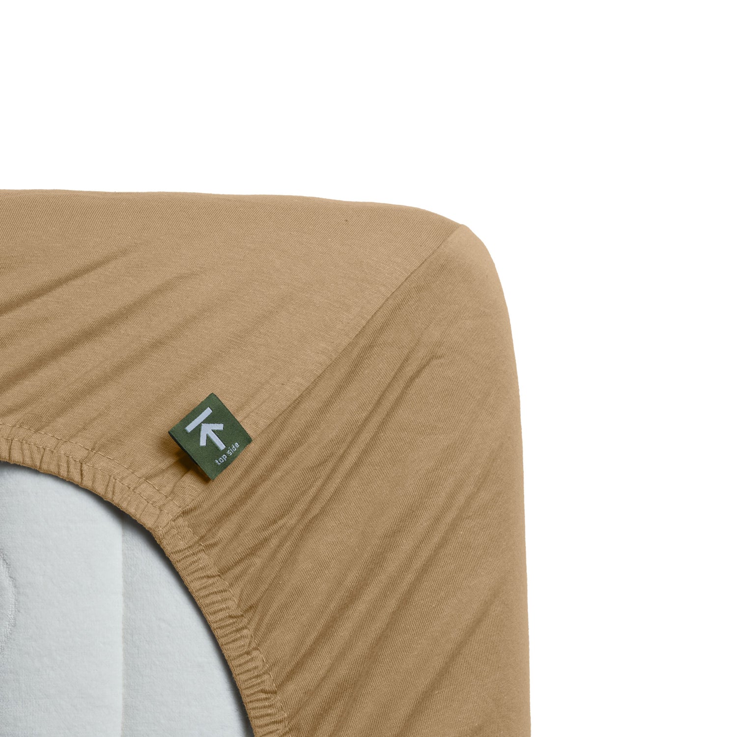 Jersey Super Stretch - Hoeslaken - Zand