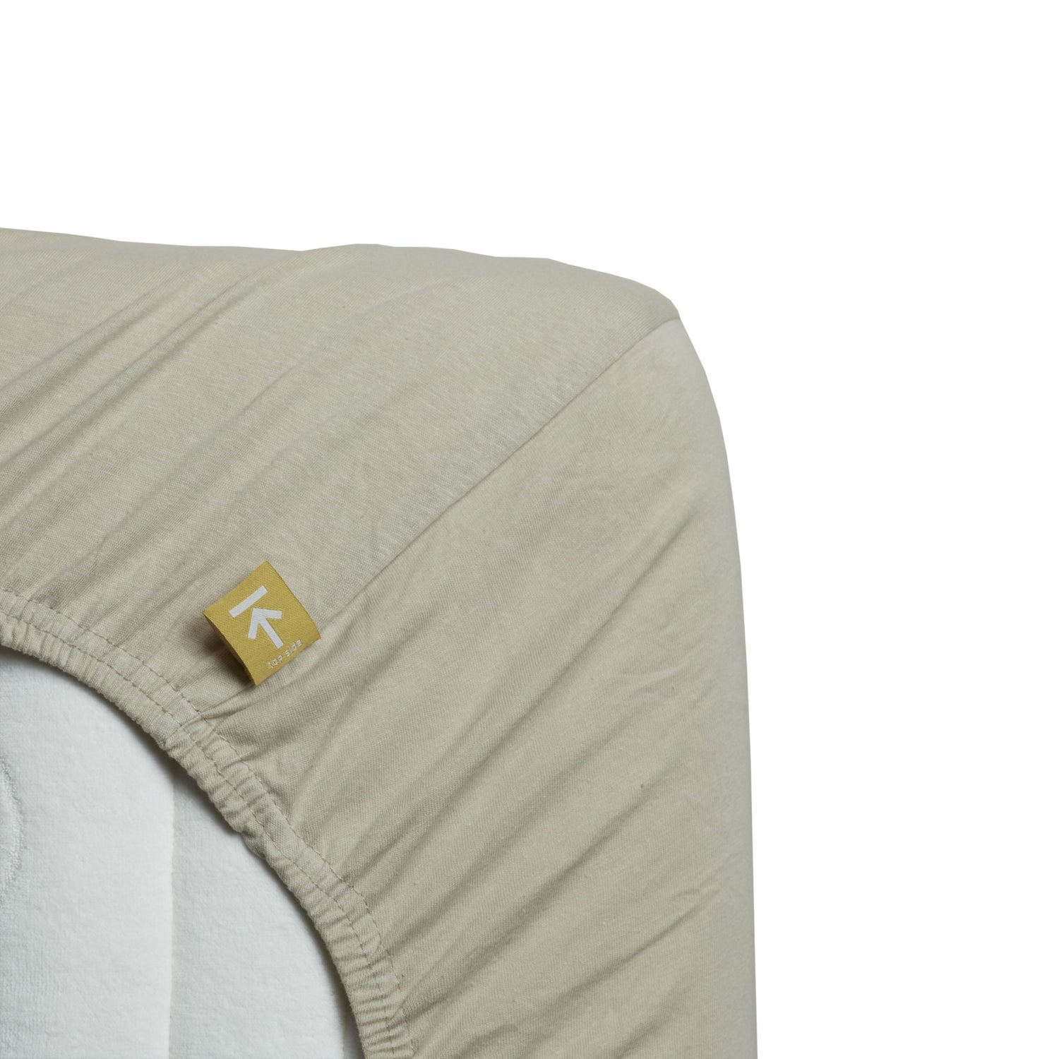 Jersey Stretch - Hoeslaken - Zand