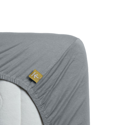 Jersey Super Stretch - Hoeslaken - Blauwgrijs