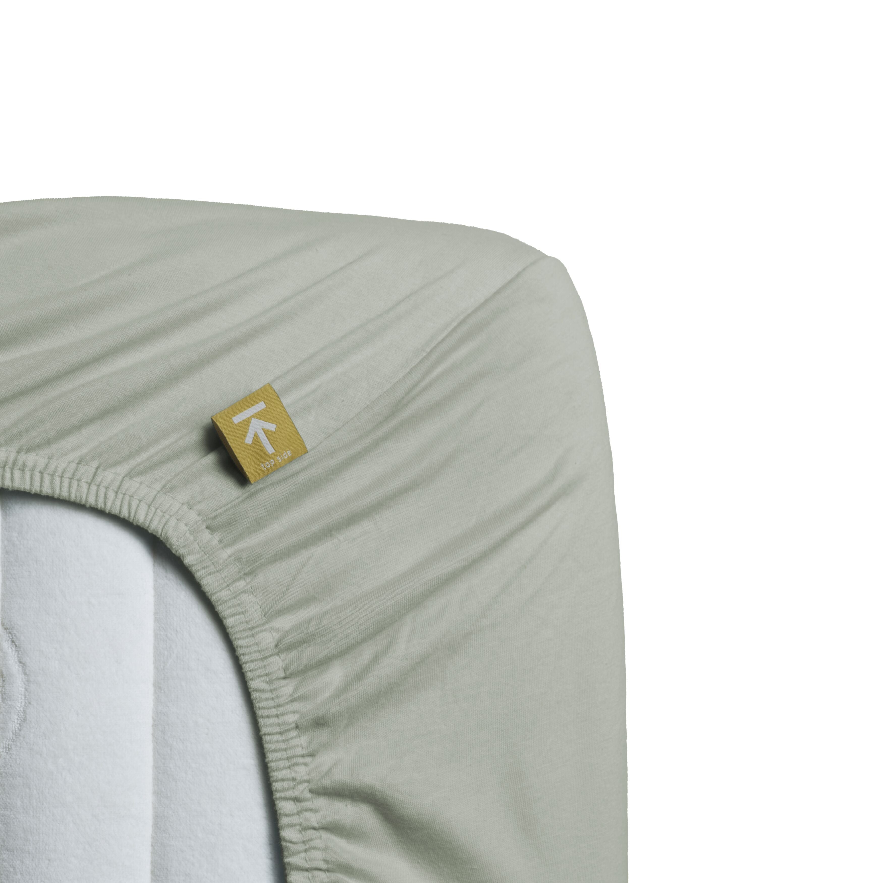 Jersey Stretch - Hoeslaken - Grijs Groen