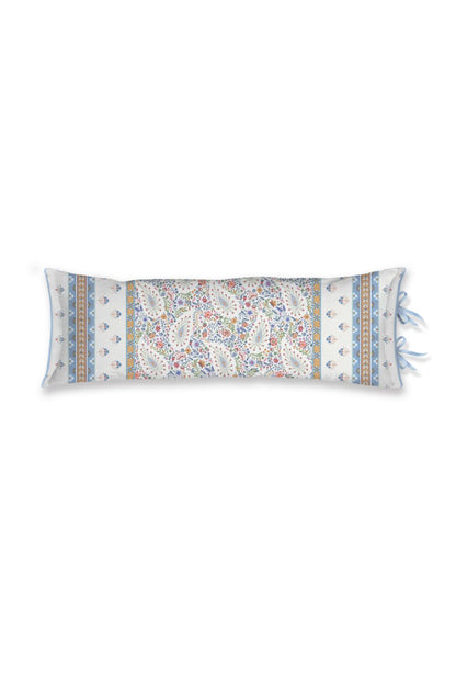 Pip Studio Kairi Bloom Decorative Pillow - Light blue