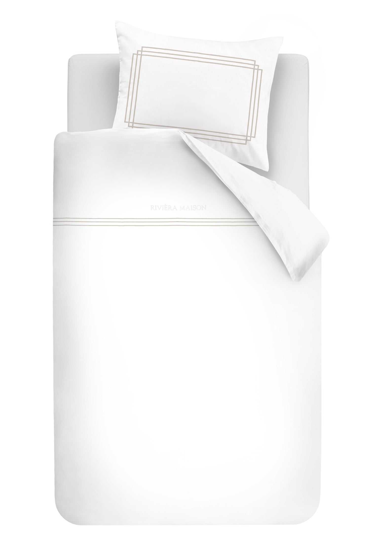 Leandro Duvet Cover - Sand
