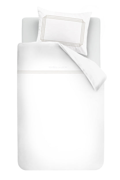 Leandro Duvet Cover - Sand