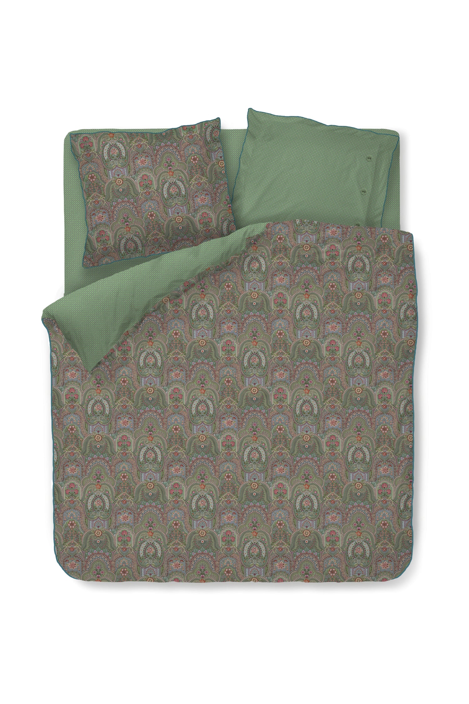 Little Jabali Duvet Cover - Green