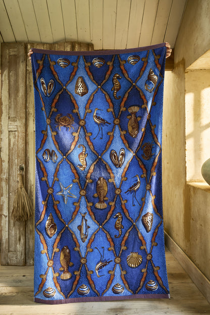 Pip Studio Little Sea Strandlaken - Blauw