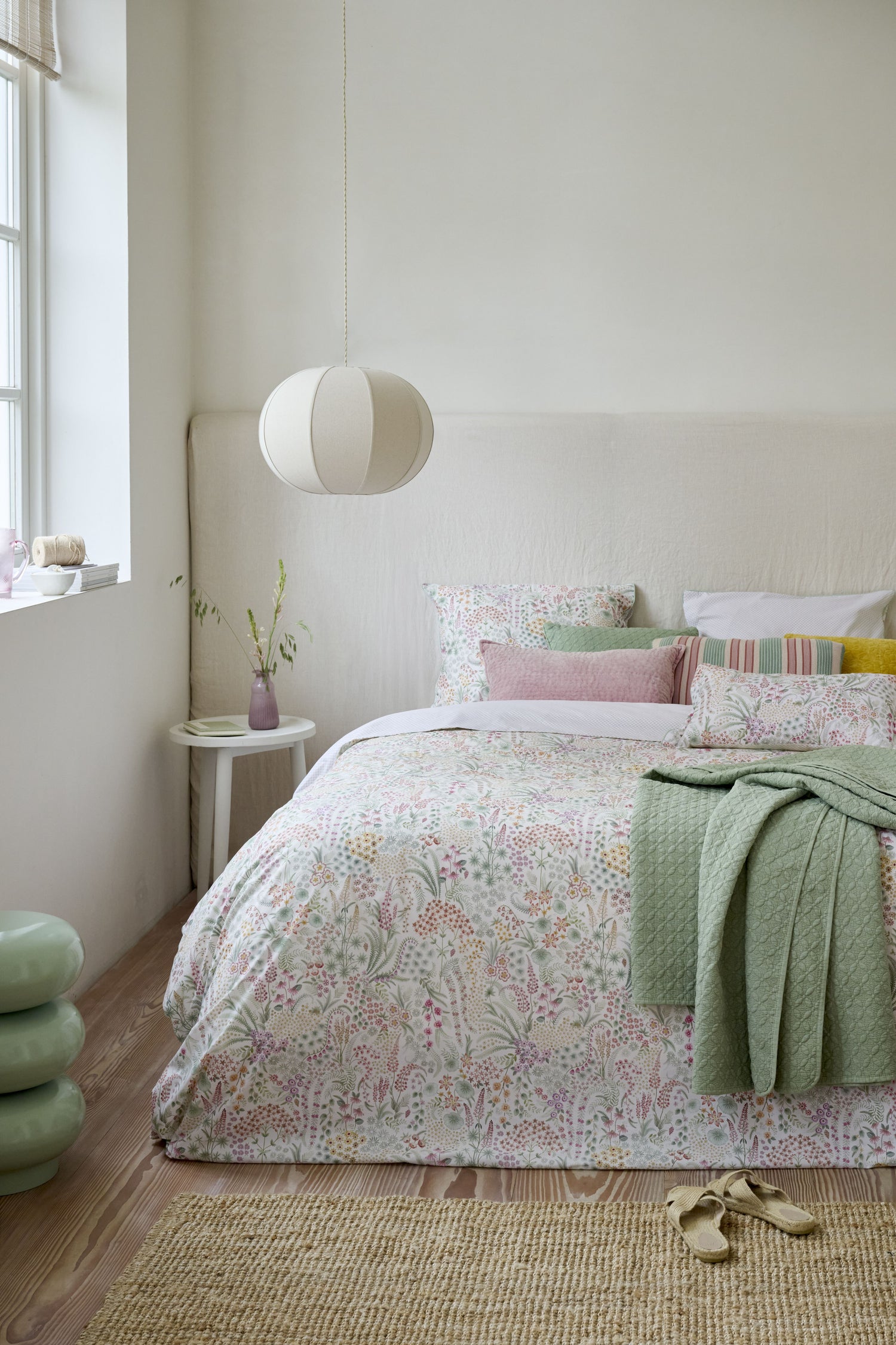 Pip Studio Lodi Garden Decoratiekussen - Gebroken wit