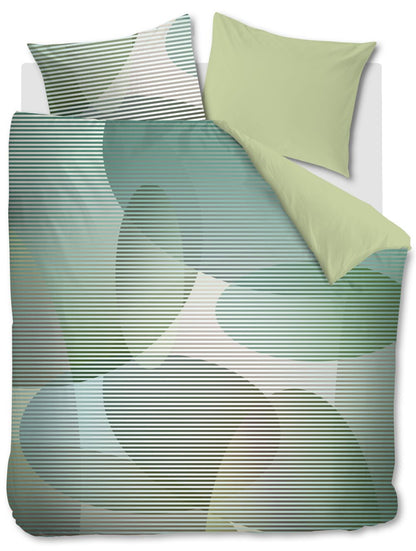 Lombard Street Duvet Cover - Green