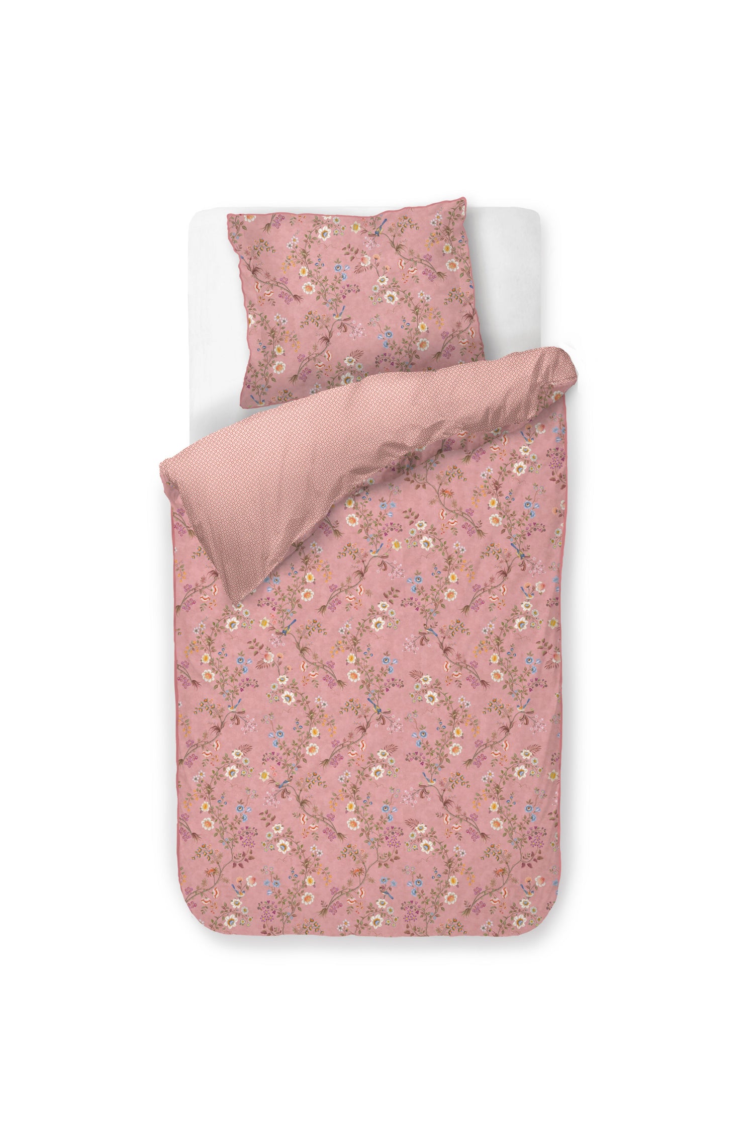 Lotus Lullaby Dekbedovertrek - Roze