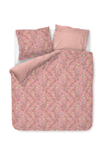 Lotus Lullaby Dekbedovertrek - Roze