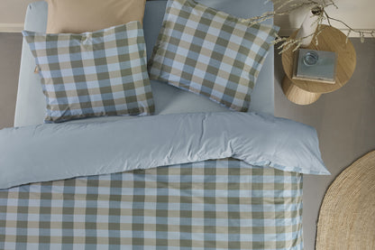 Marrë Duvet Cover - Blue Green