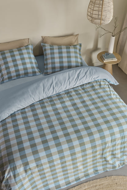 Marrë Duvet Cover - Blue Green