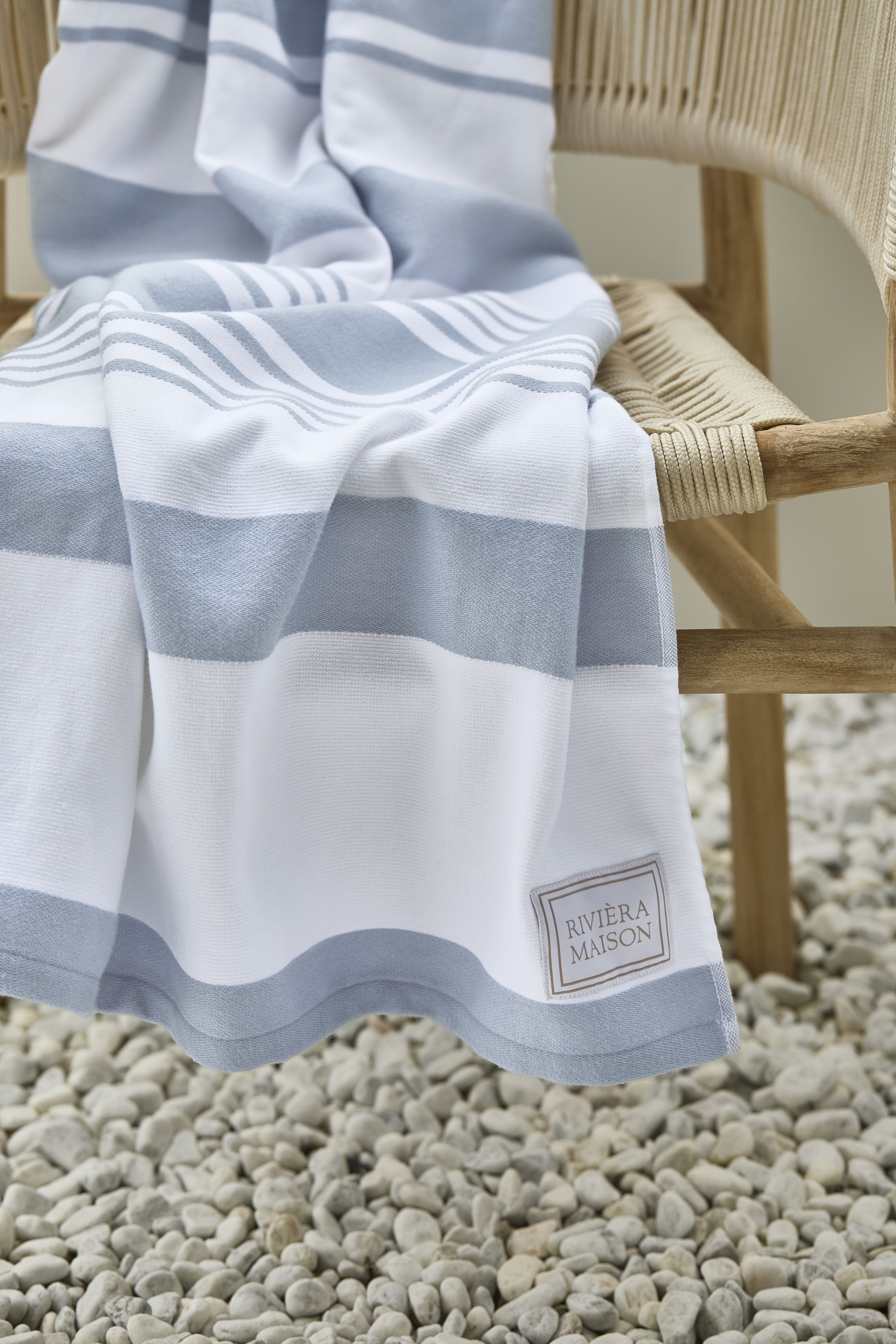 Rivièra Maison Matteo Beach Towel - Blue