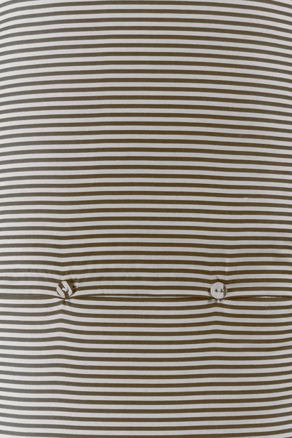 vtwonen Mini Stripe Decoratiekussen - Naturel