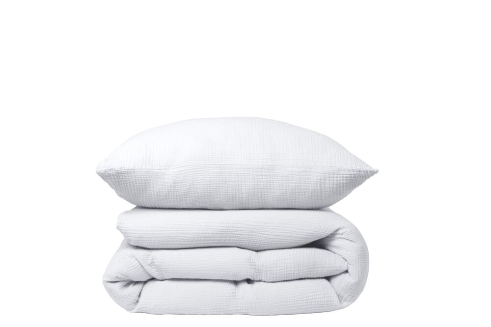 Mist Dekbedovertrek - Wit