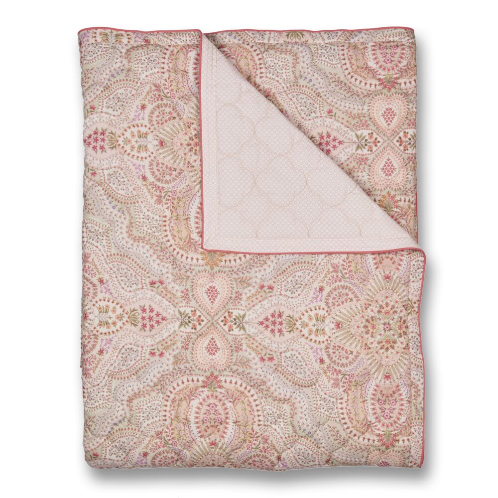 Pip Studio Moon Flower Sprei - Licht roze