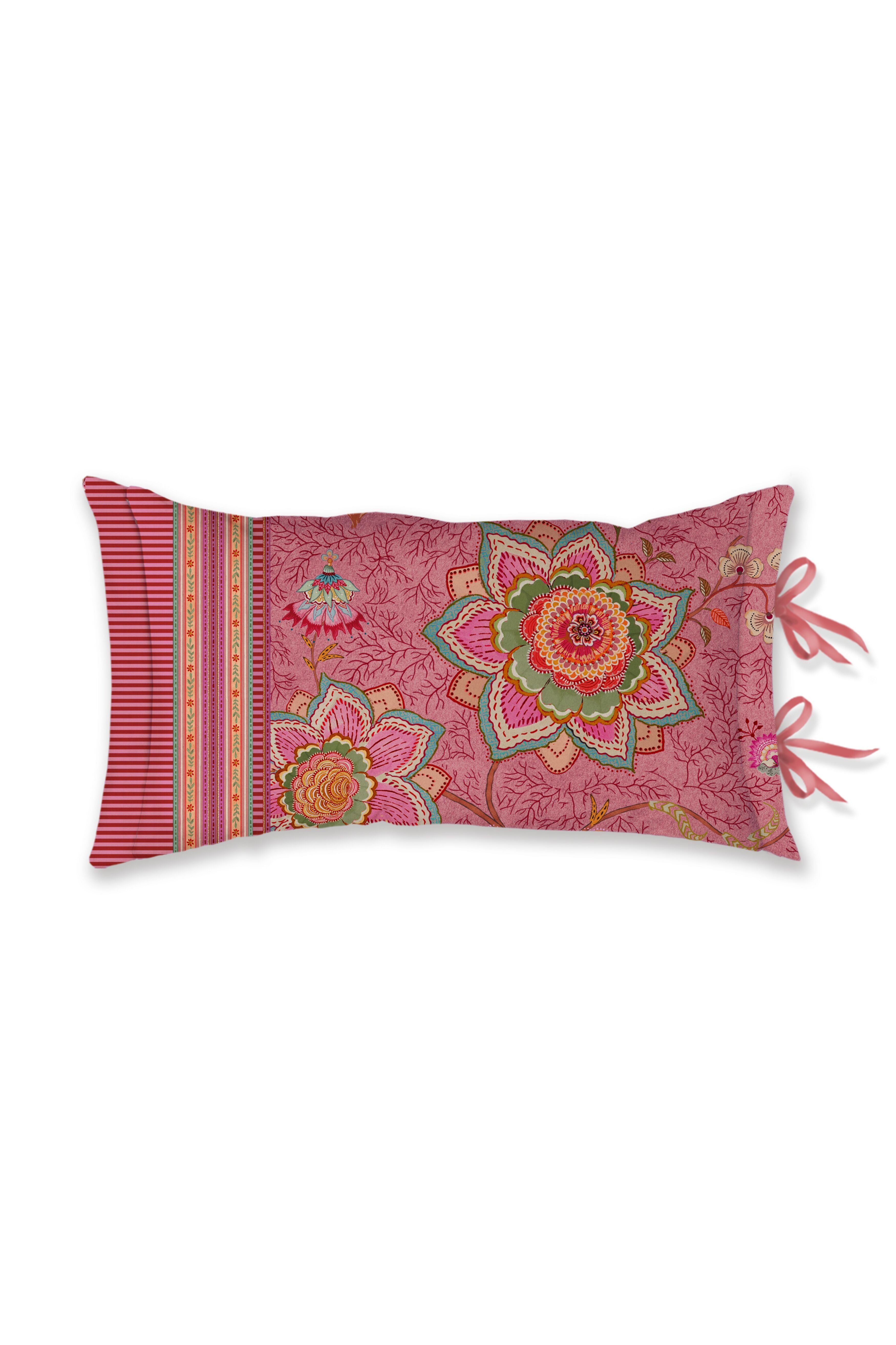 Pip Studio Mumbai Evening Decoratiekussen - Donker roze